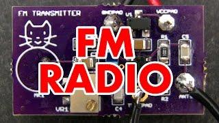 Frequency Modulation tutorial & FM radio transmitter circuit