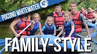 Pocono Whitewater | Family Style Whitewater Rafting