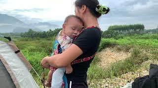 FULL VIDEO: 17 Year Old Single Mother Camping With her Baby - Living With Nature