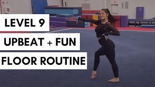 Upbeat + Fun Gymnastics Floor Routine | Taylor Krippner