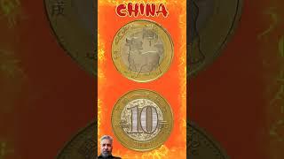 China 10 Yuan 2018.#shorts #education #coinnotesz