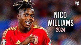 Nico Williams 2024 - Magic Dribbling Skills, Goals & Assists | HD