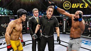 Bruce Lee vs Yoel Romero - EA Sports UFC 3 - K1 Rules - Dragon Fight 