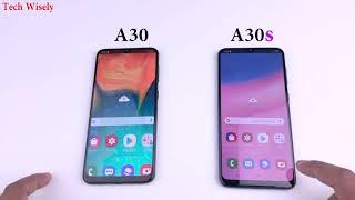 SAMSUNG A30s vs A30 | Speed Test & Size Comparison