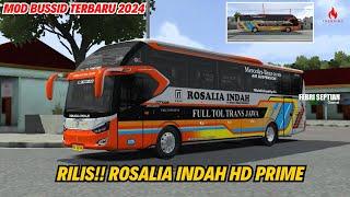 RILIS!! ROSALIA INDAH HD PRIME SR3 ULTIMATE R MERCEDES BENZ 1626 || MOD BUSSID TERBARU 2024