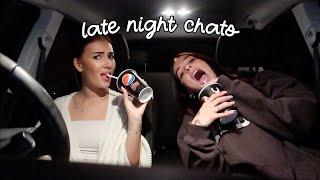 LATE NIGHT CAR CATCHUP *chaos* | Em and Loz