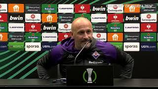 Club Bruges-Fiorentina 1-1, Italiano: "Noi in finale, ancora. Che traguardo!"