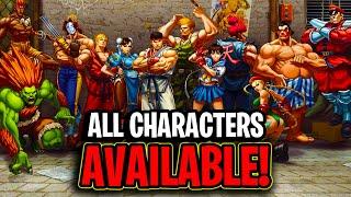 ALL CHARACTERS AVAILABLE! ● Street Fighter: Duel