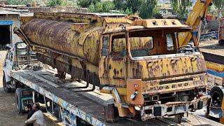 Restoration of almost 60 years old water tanker lying in the ground / Let,s See