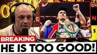 HE'S UNSTOPPABLE! Joe Rogan Declares Oleksandr Usyk the Best Boxer of All Time!