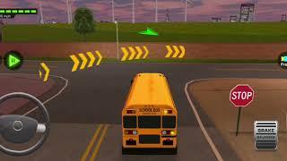 School Bus Driving Gameplay Level 11 #schoolbus  #schoolbusgame #Schoolbusdriving #mobilephonegame