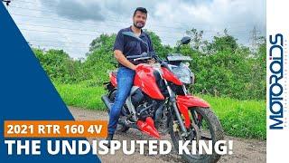 2021 TVS Apache RTR 160 4V Review | There's No Better 160 | Motoroids