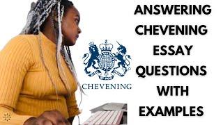 CHEVENING SCHOLARSHIP: Winning Scholarship Essays (with examples) | EP 5 | Miss Glossary