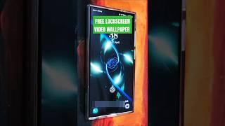 Video lock screen for  S24 Ultra / Android android #s24ultra