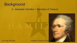 Hamilton's Financial Plan