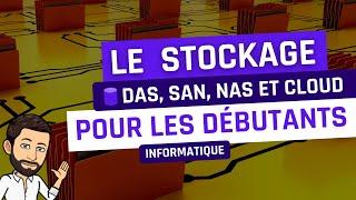 Le stockage pour les débutants : DAS, SAN, NAS, Cloud