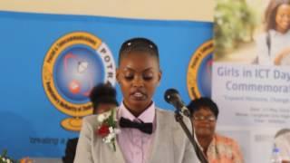 Tadiwa Kundishora, Girls IN ICT Guest Of Honour