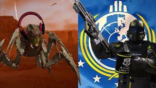 Helldiver vs Not a big government fan. Epic Rap Battles Of History | Helldivers 2 meme