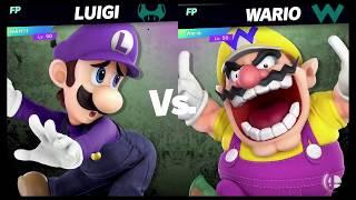 Super Smash Bros Ultimate Amiibo Fights   Request #5009 Waluigi vs Wario