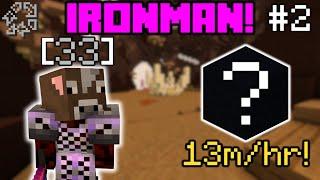 This EARLY GAME Money Making Method is CRAZY! | Hypixel Skyblock Ironman #2