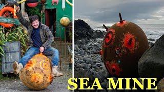 Man Found Sea Mine And Rolled Into Home But Navy Reclaimed It Back