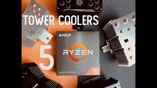 Five for 5000: Sub $50 Tower Cooler Roundup for the Ryzen 5 5600X