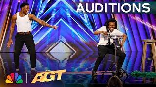 Jabu and Cornelio Make Tap Dancing And Drumming Look Easy! | Auditions | AGT 2024