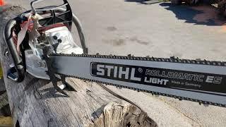 West Coast Muscle Saws Jason’s STIHL 500i Muscle Saw