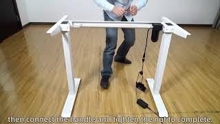 How to make standing desk two legs equal height