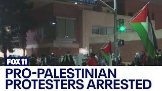 Pro-Palestinian protesters return to UCLA