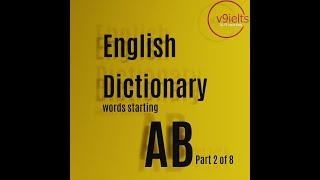 Ultimate English Dictionary words starting AB