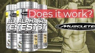 MuscleTech Pro Series Alpha Test Fitness Supplement Review - メンズフィジーク - Gymshark