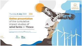 The cumulative impact of wind farms in Thrace