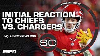 'WE'VE SEEN THIS MOVIE' ️ Herm Edwards' reaction to Chiefs vs. Chargers | SportsCenter