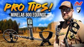 Minelab Equinox 800 PRO TIPS you NEED to Know!