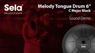 Sela Melody Tongue Drum 6" C Major, Black - SE 360 Demo