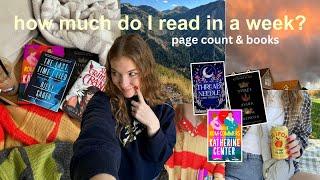 HOW MUCH DO I READ IN A WEEK? daily page count + reading my fall tbr!