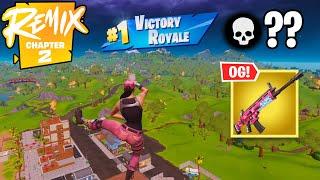 Fortnite Chapter 2 Remix | High Kill Solo Ranked OG Gameplay (Keyboard & Mouse)