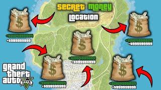 All Secret Money Locations In GTA 5 Story Mode (Unlimited Money) 2023!