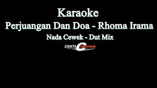 karaoke perjuangan dan doa nada cewek remix kn7000 - chinta driva