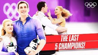 Pairs Figure Skating  Last 5 Champions! 