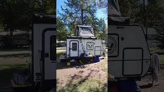 No Boundaries Toy Hauler with roof top tent #camping #forestriver @ForestRiverInc #adventure #shorts