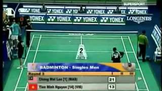 Badminton World Championship 2009 MS Lee Chong Wei vs Tien Minh Nguyen