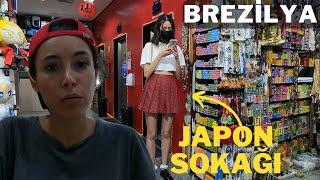 Brezilya'da JAPON MAHALLESİNE Geldim | GÜNEY AMERİKA'DA Japonya Abur Cuburları