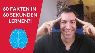 60 Fakten in 1 Minute lernen - geht das?!