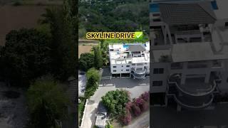 Skyline drive a hidden part of up town JA #realestate #travel #drone #shorts #shortsfeed