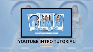 YOUTUBE INTRO TUTORIAL | HOW TO MAKE A YOUTUBE INTRO USING CANVA