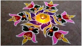 Margazhi Matham Special Rangoli Design / 2025 New Year Rangoli / Sashti Pooja / Kolam / Easy Mugulu