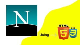 awesome Netscape design using only css | codingbd