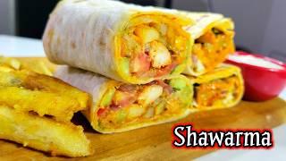 Chicken Shawarma Recipe | Shawarma Sauce recipe (chilli & Tahini sauce) Ramzan Special-Chicken Wrap